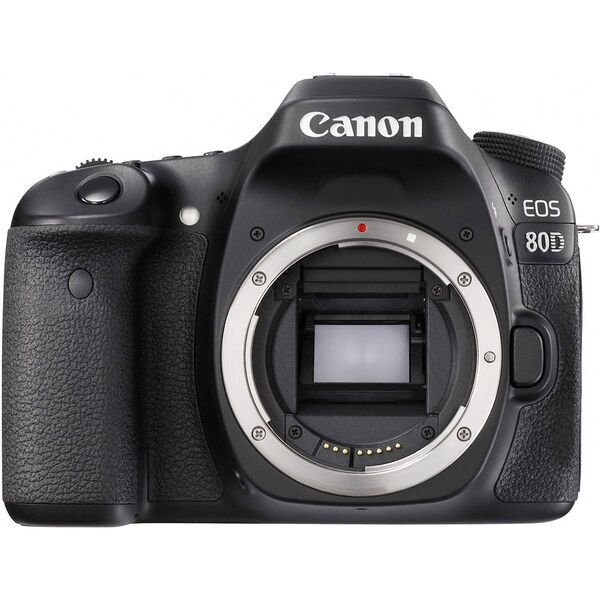 Canon EOS 80D 2016 schwarz, 24,2 MP APS-C DSLR-Kamera Gehäuse mit dreh- und schwenkbarem Touchscreen und WLAN | Zustand: Gut