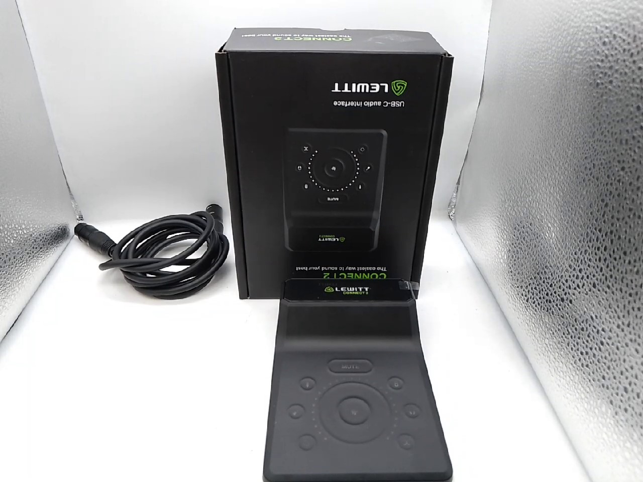 Lewitt Connect 2 Audio Interface Schwarz, USB-C Audio-Interface, inkl. OVP, intuitive Touch-Bedienung, DSP-Effekte, 24-Bit | 96 kHz | Zustand: Wie Neu – Bild 4