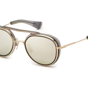 Dita Spacecraft 19017, Sonnenbrille, Aviator-Form, Grau | Weißgold, mit OVP | Etui | Zustand: Wie Neu | Farbe: gold