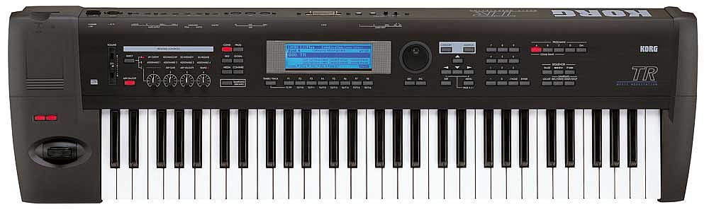 Korg TR-61 Workstation, Schwarz, 61-Tasten Workstation mit HI-Synthese, inkl. Stromkabel und Tasche. | Zustand: Gut