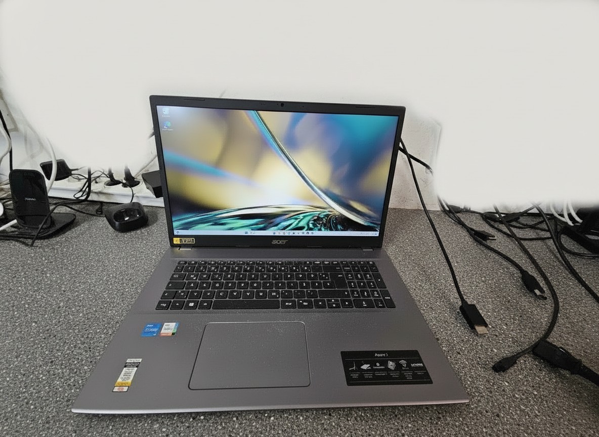 Acer Aspire 5 A517-53, i5-1235U, 17,3 Zoll FHD, 16GB RAM, 512GB SSD, Windows 11, inkl. Ladegerät | Zustand: Gut