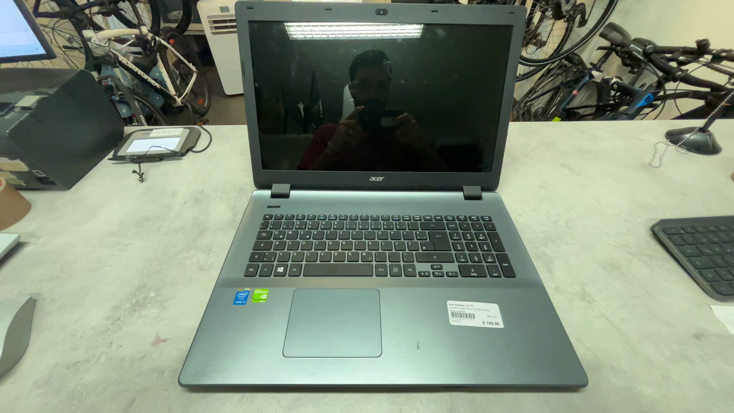 Acer Aspire E5-771G, i5-4210U, 4GB RAM, 17,3 Zoll, 1TB HDD, NVIDIA GeForce 840M, gebrauchtes Notebook, Zustand: Sehr gut | Zustand: Sehr Gut