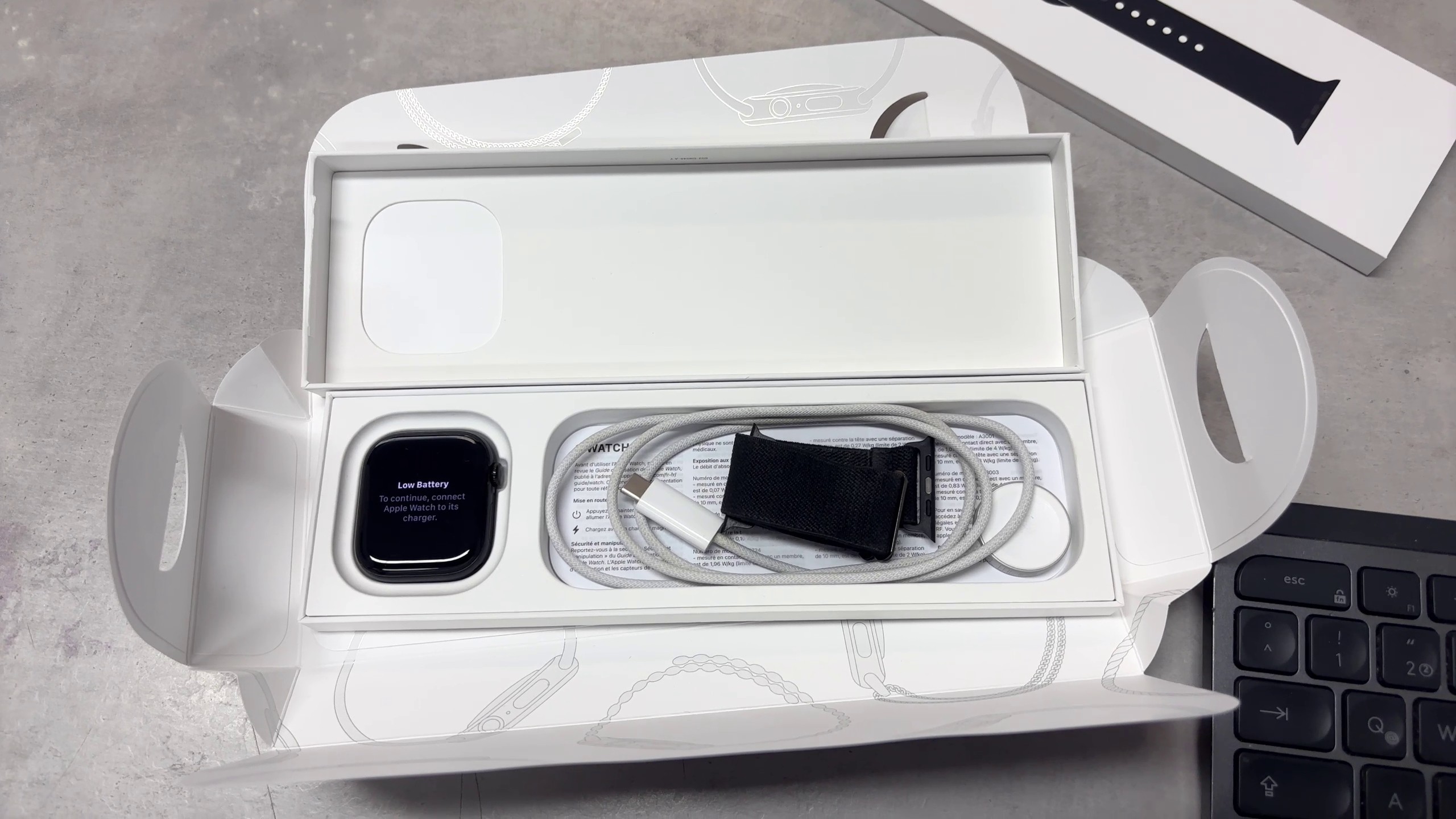 Apple Watch Series 10 GPS 46mm Aluminium, Mit Verpackung | Zustand: Sehr Gut | Farbe: schwarz