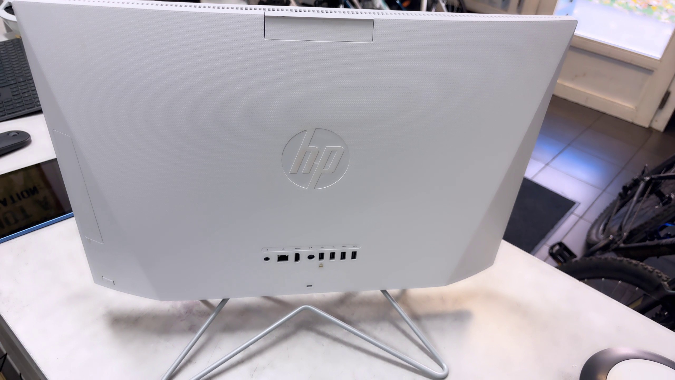 HP 24-df1905ng All-in-One PC Weiß, Intel Core i5-1135G7, 8GB RAM, 512GB SSD, 23,8, | Zustand: Sehr Gut – Bild 3