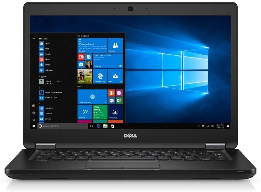Dell Latitude 5480 Schwarz 2017, 14 Zoll, Intel Core i5-7300U, 8 GB RAM, 128 GB SSD, Intel HD Graphics 620 | Zustand: Gut – Bild 2