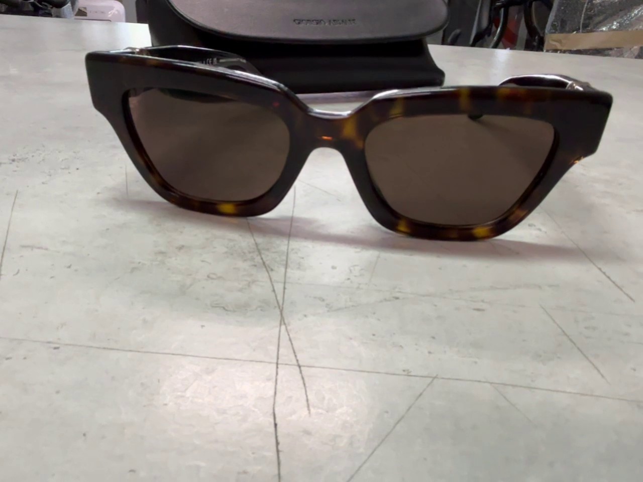 Giorgio Armani AR 8246U 587913 Havannabraun, OPTIK ! Inklusive Etui und mit Rechnung | Zustand: Sehr Gut – Bild 3