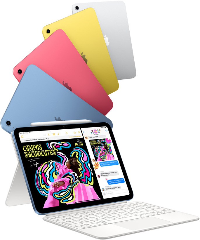 Apple iPad (11. Gen., 2025) Silber, 11 | Zustand: Sehr Gut | Farbe: weiss