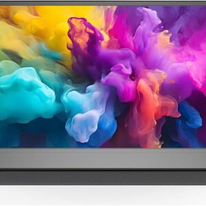 Denver PMO-15604 Portabler Monitor 15,6 Zoll, 15,6 Zoll Full-HD IPS-Display, inkl. Schutzhülle | Standfuß, Anschlüsse: Mini-HDMI, 2x USB-C, OVP | Zustand: Sehr Gut
