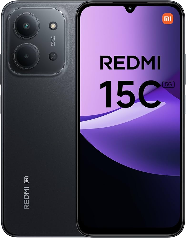 Xiaomi Redmi 15C 5G, hat kratze | SimLock: Frei | Zustand: Gut | Farbe: schwarz | Akku: Gut