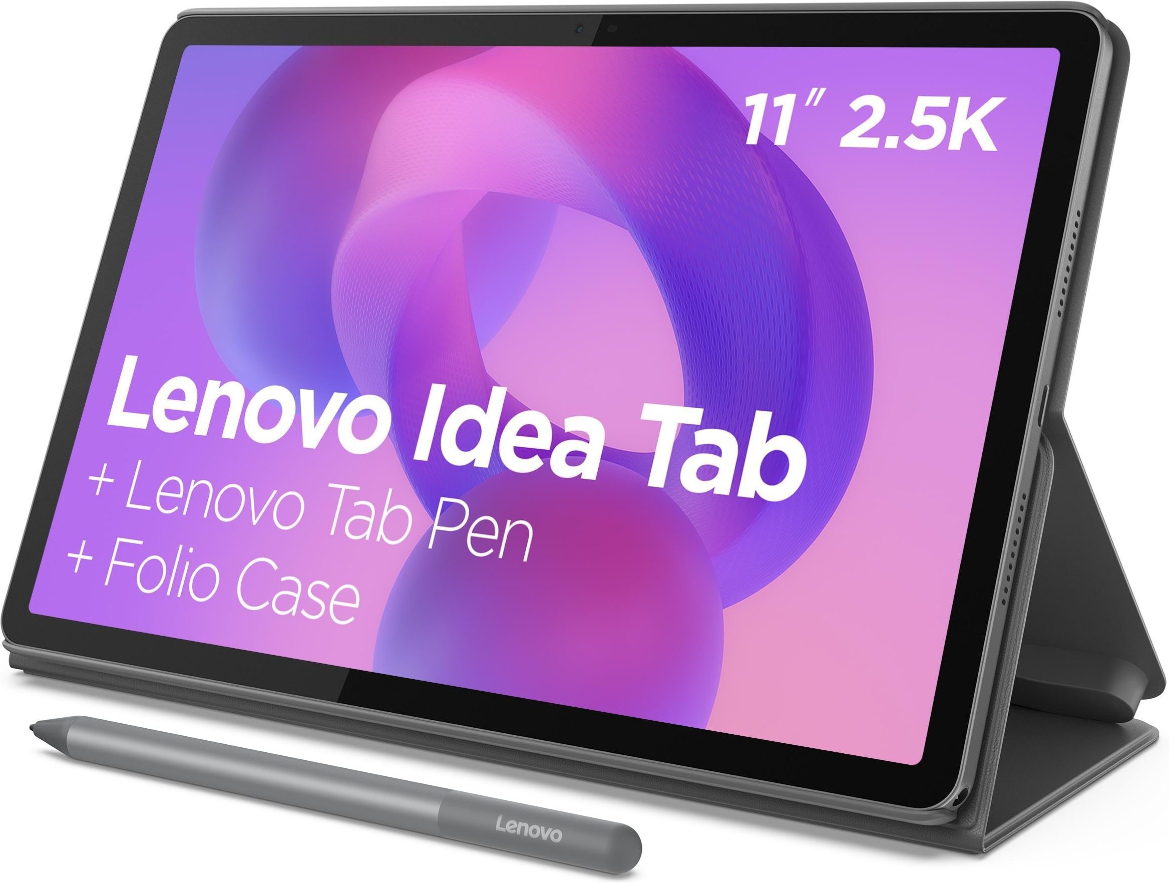 Lenovo Idea Tab TB336FU Luna Grey, 11 Zoll WQXGA IPS 90 Hz, 8 GB RAM, 128 GB UFS, mit Tab Pen und Folio Case, OVP | Zustand: Gut | Farbe: schwarz