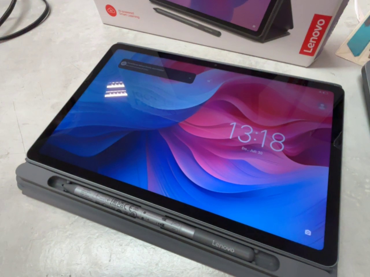 Lenovo Idea Tab TB336FU Luna Grey, 11 Zoll WQXGA IPS 90 Hz, 8 GB RAM, 128 GB UFS, mit Tab Pen und Folio Case, OVP | Zustand: Gut | Farbe: schwarz – Bild 3