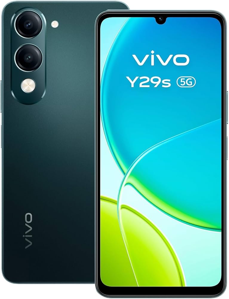 Vivo Y29s 5G 256GB, Smartphone mit 5500 mAh Akku, IP64-Zertifizierung, 50 MP Kamera, inklusive Originalverpackung | SimLock: Frei | Zustand: Neu | Farbe: schwarz | Akku: 100%
