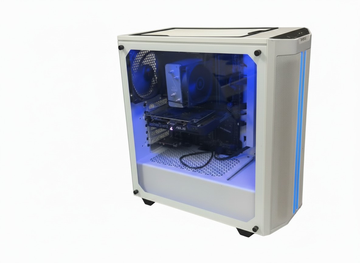 be quiet! Pure Base 500DX Weiß, Gaming-PC mit AMD Ryzen 5 3600, ASUS RTX 3060 12GB, 16GB RAM, 512GB SSD, ARGB und Glas-Seitenteil | Zustand: Gut