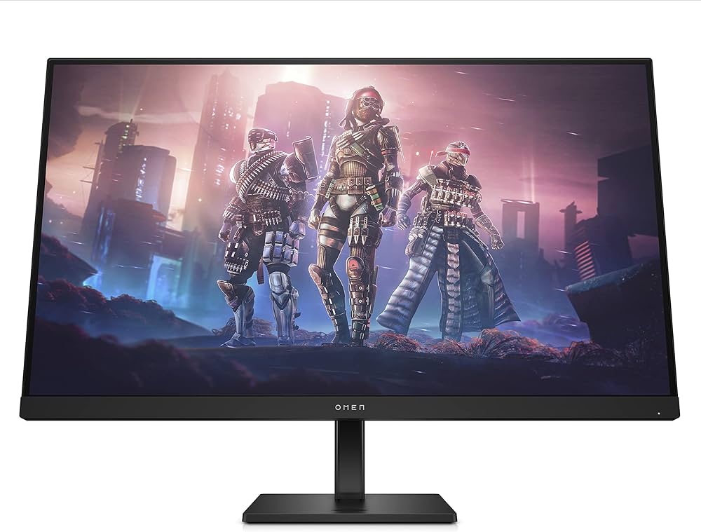 HP Omen 32q Gaming Monitor 31,5 Zoll, QHD-Auflösung (2560x1440), 165Hz, IPS-Panel, 1ms Reaktionszeit, höhenverstellbar, Schwarz | Zustand: Sehr Gut