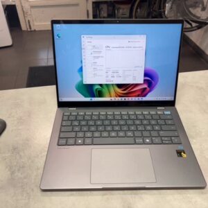 HP OmniBook X 14-fe0900ng Meteor Silver, OVP, Snapdragon X Elite X1E-78-100, 16GB RAM, 1TB SSD, 14 Zoll 2.2K Touch, DE-Tastatur | Zustand: Sehr Gut