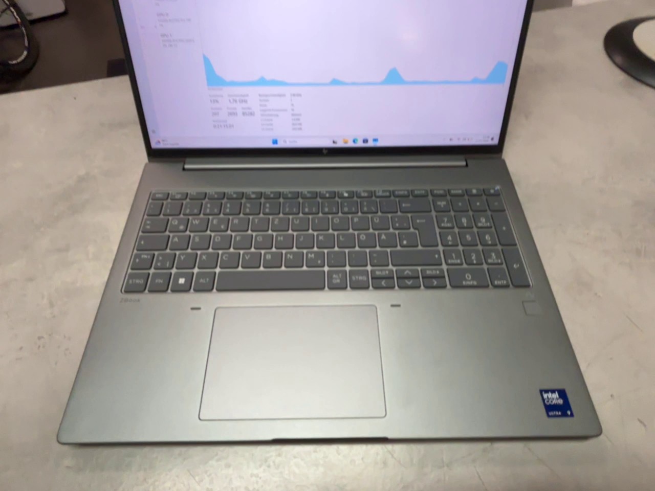 Hp Zbook X G1i 16, 16" Wquxga, core ultra 9 285h, 64gb ram, 1tb ssd, rtx pro 2000 blackwell, de | rechnung von cyberport 20.02.2026|| Zustand: Sehr Gut – Bild 2