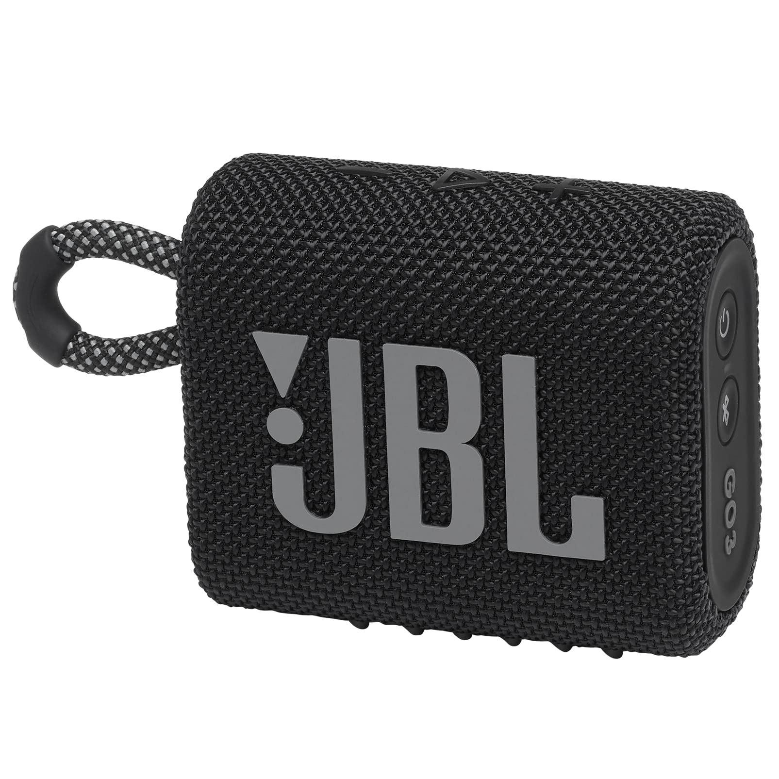 JBL GO 3 Schwarz, Tragbarer Bluetooth-Lautsprecher, wasser- und staubdicht gemäß IP67, bis zu 5 Std. Akkulaufzeit | Zustand: Sehr Gut – Bild 2