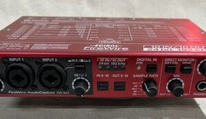 Roland Edirol FA-66, Rot, 6-In | 6-Out FireWire Audio Interface, 24-bit | 192kHz, inkl. Netzteil und Kabel | Zustand: Sehr Gut
