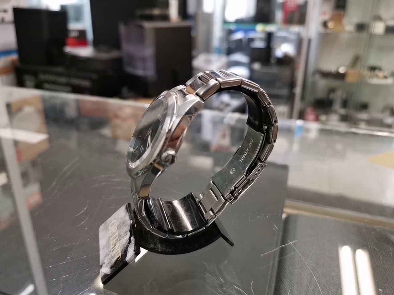 Citizen Quartz Herrenuhr Blau Edelstahl, Klassische Armbanduhr mit blauem Zifferblatt, Datumsanzeige und Edelstahlarmband, WR 50m. | Zustand: Gut – Bild 2