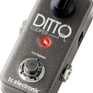 TC Electronic Ditto Looper, Kompaktes Gitarren-Effektpedal mit True Bypass, intuitiver Ein-Knopf-Bedienung und Loop-Level-Regler. | Zustand: Gut