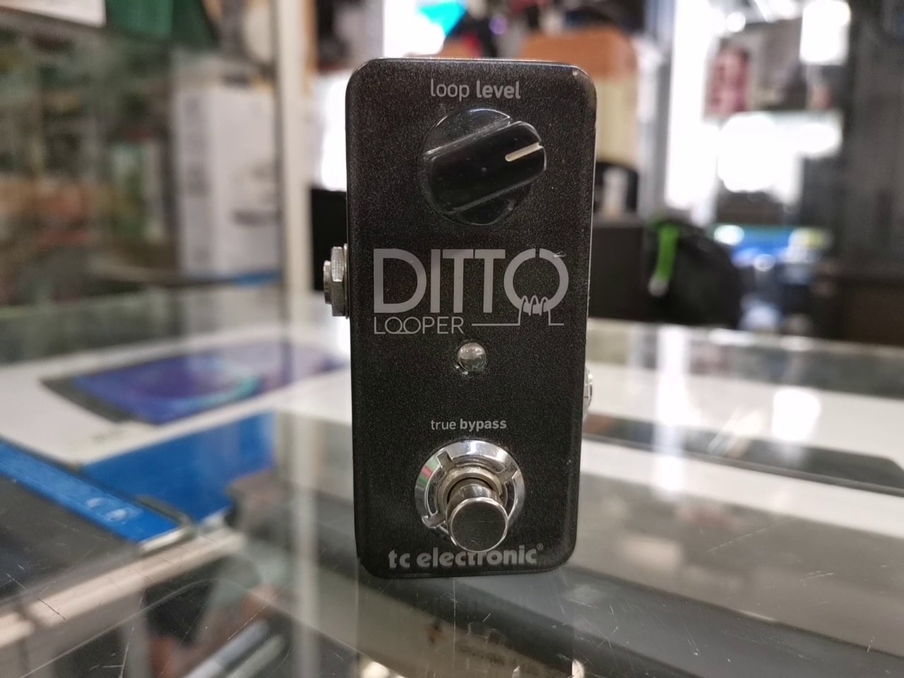 TC Electronic Ditto Looper, Kompaktes Gitarren-Effektpedal mit True Bypass, intuitiver Ein-Knopf-Bedienung und Loop-Level-Regler. | Zustand: Gut – Bild 2