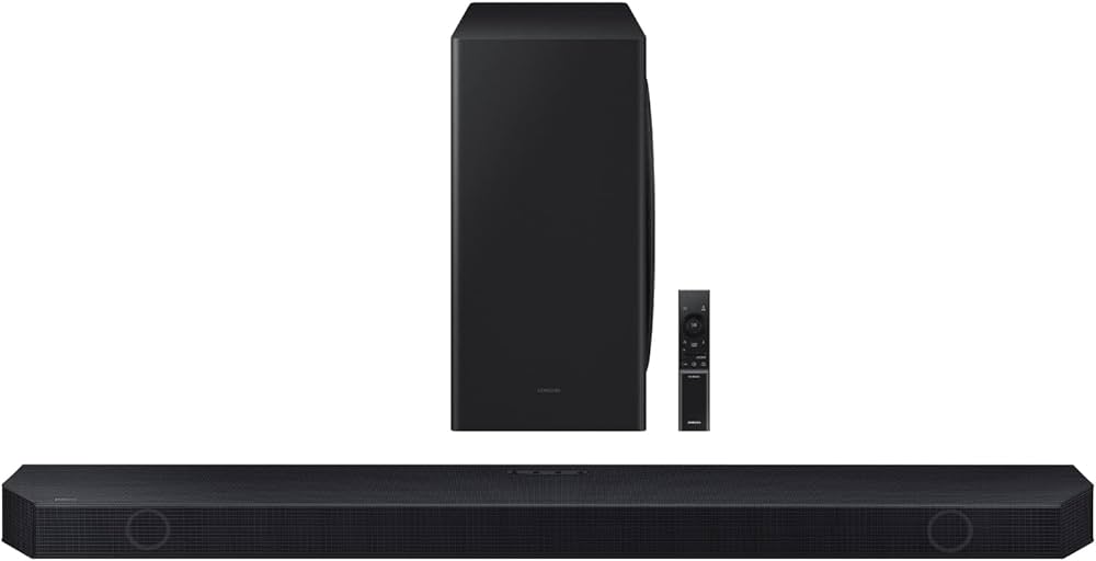 Samsung HW-Q800C Schwarz, 5.1.2-Kanal Soundbar mit kabellosem Subwoofer, Dolby Atmos, DTS:X, Q-Symphony und Fernbedienung. | Zustand: Sehr Gut – Bild 3
