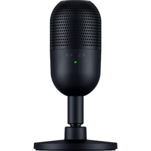 Razer Seiren V3 Mini Mikrofon Schwarz, Kompaktes USB-Kondensatormikrofon mit Tap-to-Mute-Funktion, Supernierencharakteristik, in OVP. | Zustand: Gut