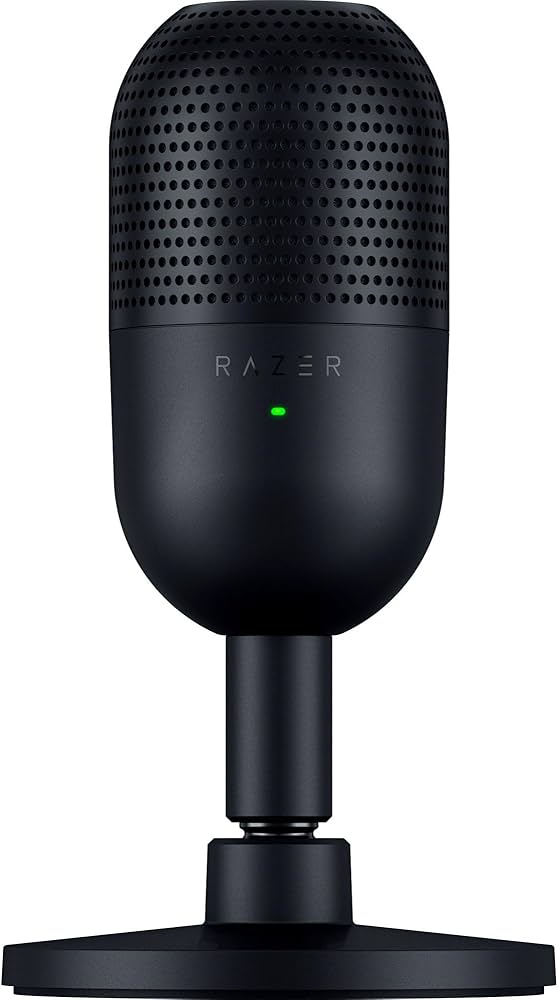 Razer Seiren V3 Mini Mikrofon Schwarz, Kompaktes USB-Kondensatormikrofon mit Tap-to-Mute-Funktion, Supernierencharakteristik, in OVP. | Zustand: Gut – Bild 2