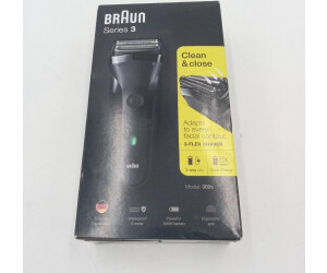 Braun Series 3 300s Schwarz, Elektrischer Folienrasierer, wasserdicht, inkl. Schutzkappe, Smart Plug Ladekabel und Reinigungsbürste, OVP | Zustand: Neu – Bild 2