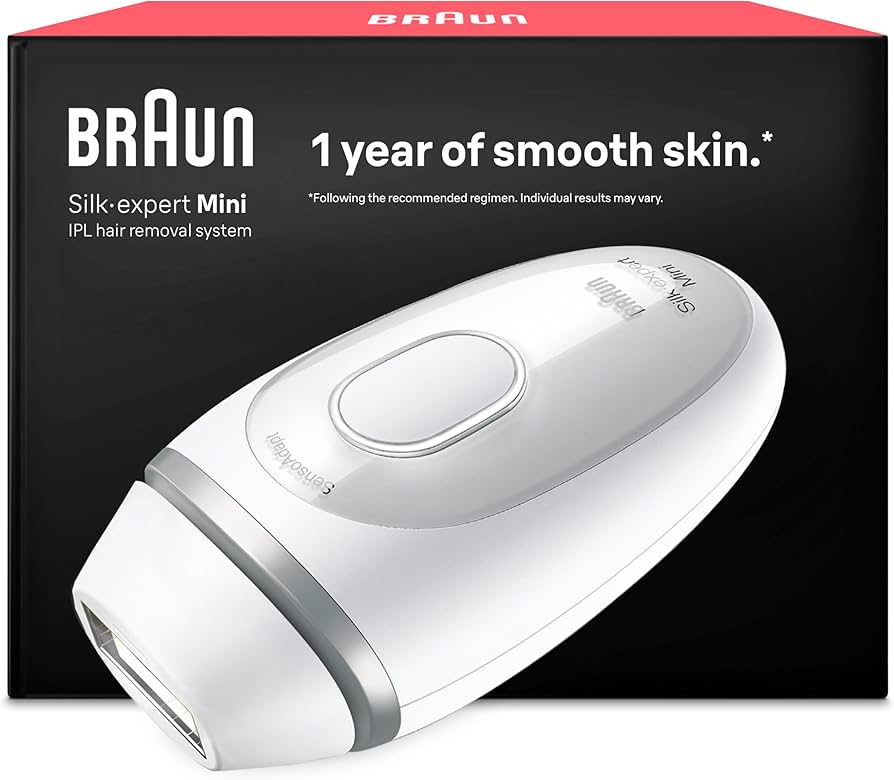Braun Silk-expert Mini PL1100 Weiß, Kompaktes IPL-Haarentfernungsgerät für den ganzen Körper, inklusive Originalverpackung (OVP). | Zustand: Neu