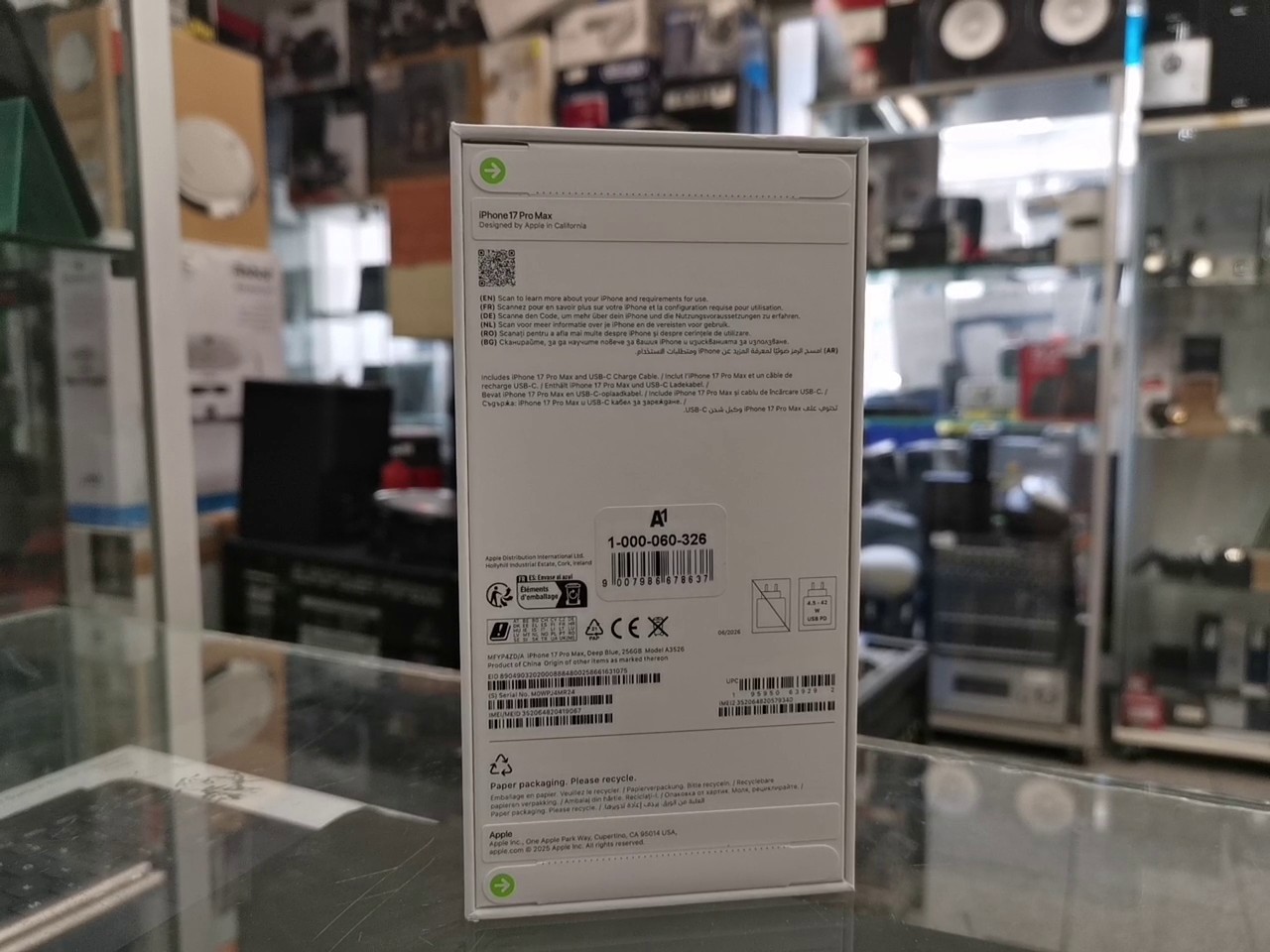 Apple iPhone 17 Pro Max 256GB Tiefblau, Smartphone, 2025, 6,9 Zoll Display, A19 Pro Chip, 48 MP Kamera, Originalverpackung (OVP) | SimLock: Frei | Zustand: Neu | Farbe: blau | Akku: 100% – Bild 5