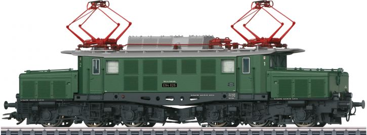 Märklin E 94 026, DB, Chromoxidgrün, H0 Elektrolokomotive, Epoche III, mfx+ Digital-Decoder, Sound, Dachverlängerung, OVP | Zustand: Neu