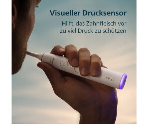 Philips Sonicare 7100 HX7420/01 Weiß, Elektrische Schallzahnbürste mit Reiseetui, G3 Gum Care Bürstenkopf und visuellem Drucksensor | Zustand: Neu – Bild 2