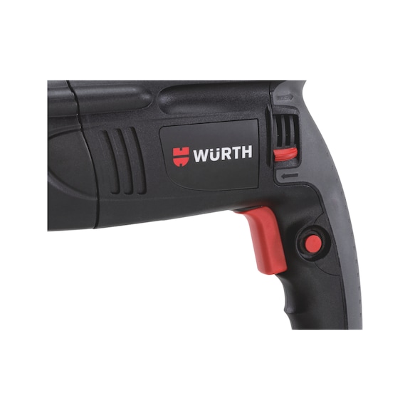 Würth Bohrhammer H 26-MLS, Leistungsstarker Bohrhammer mit Wechselbohrfutter, Meißelfunktion und Transportkoffer. | Zustand: Wie Neu – Bild 2