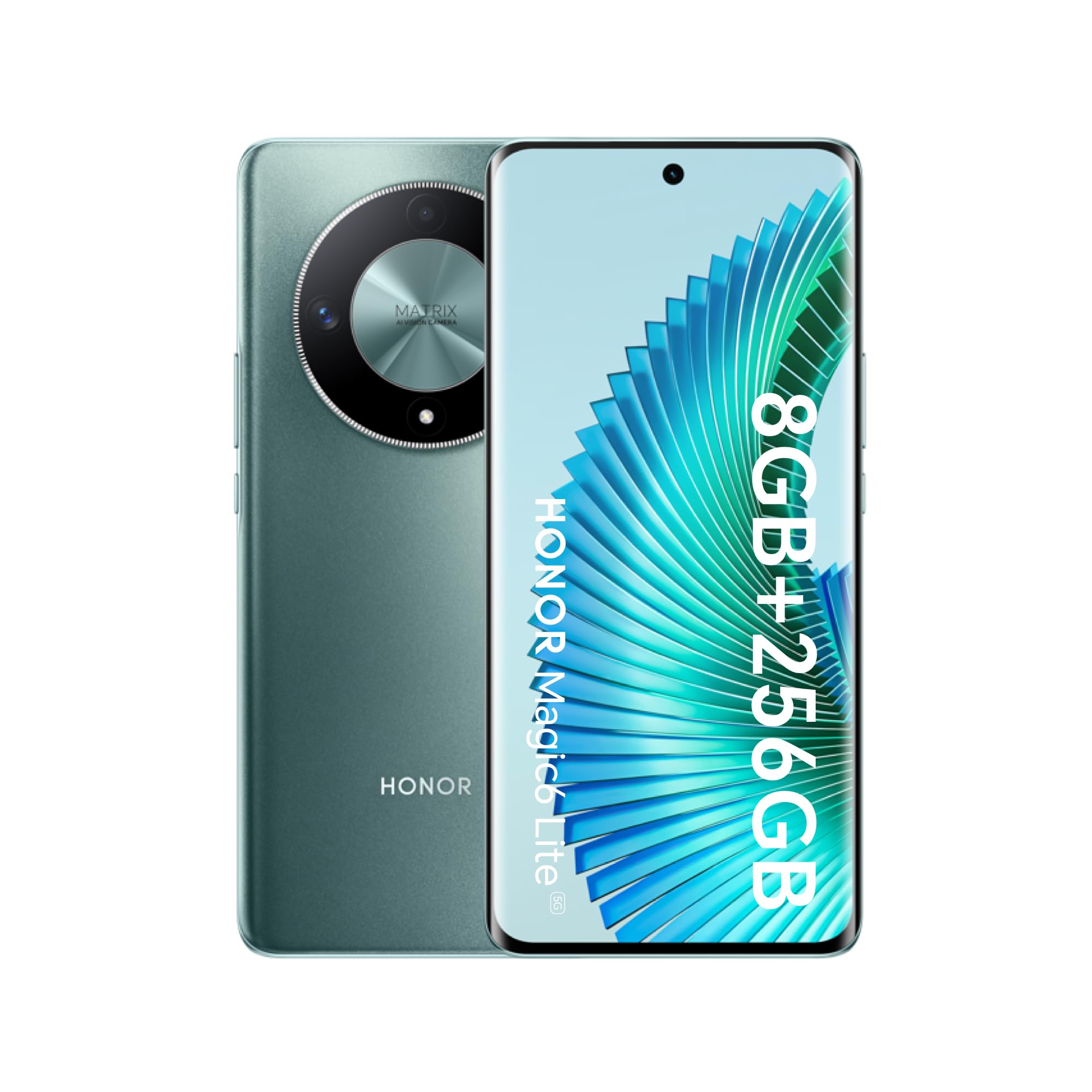 Honor Magic6 Lite 5G, 256GB, Grün, Smartphone mit 8GB RAM, 256GB Speicher, inkl. OVP und Hülle, sehr guter Zustand. | SimLock: Frei | Zustand: Wie Neu | Farbe: Emerald Green | Akku: 100% – Bild 2