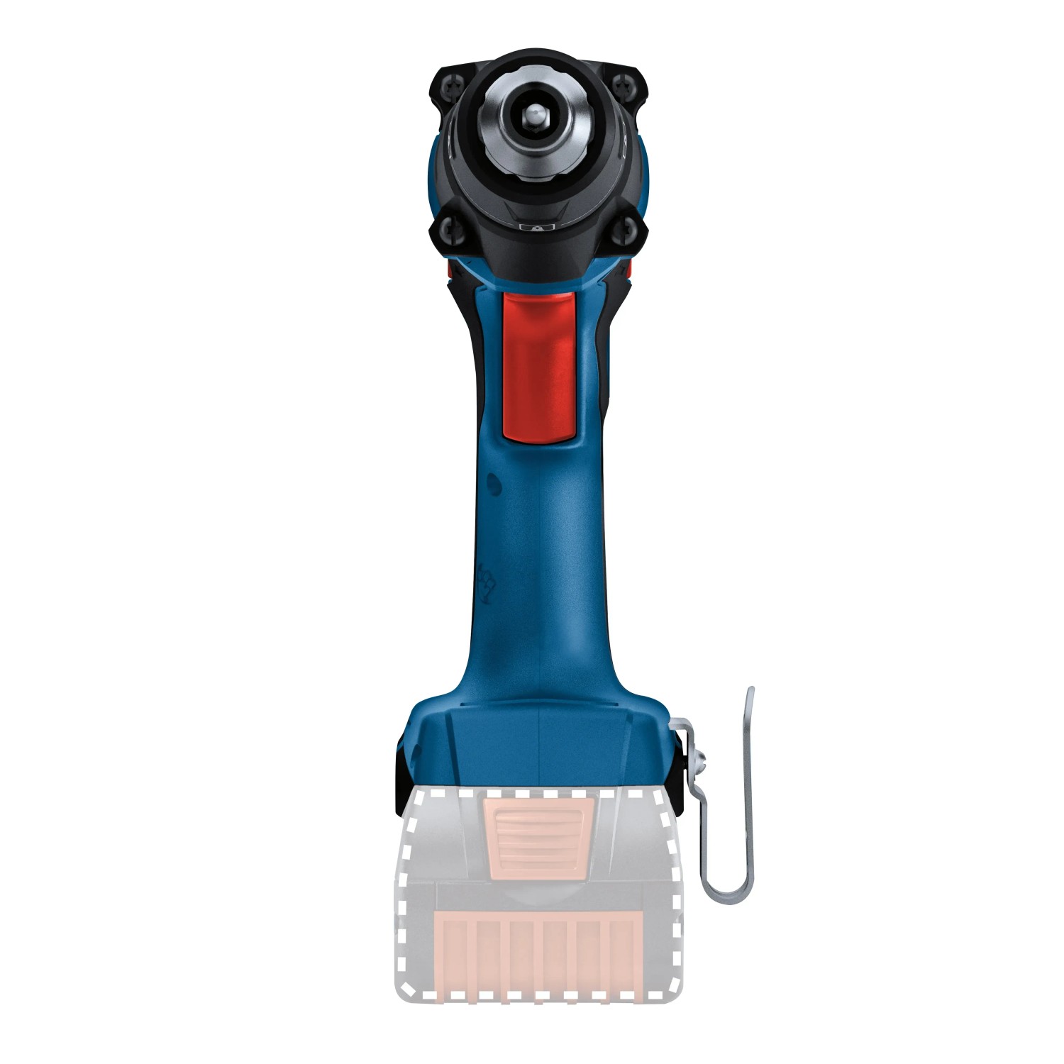 Bosch Professional GTB 18V-45, Akku-Trockenbauschrauber, bürstenlos, PowerSAVE-Modus, einziehbarer Tiefenanschlag, Solo-Version | Zustand: Neu