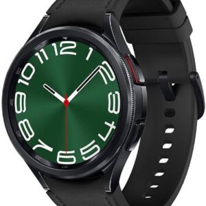 Samsung Galaxy Watch 6 Classic 2023 Schwarz, Smartwatch inkl. OVP und Ladegerät, klassisches Design mit drehbarer Lünette. | Zustand: Gut