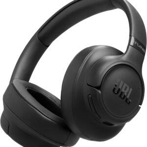 JBL Tune 770NC Schwarz, Kabelloser Over-Ear-Kopfhörer mit adaptivem Noise-Cancelling, inkl. OVP | Zustand: Neu