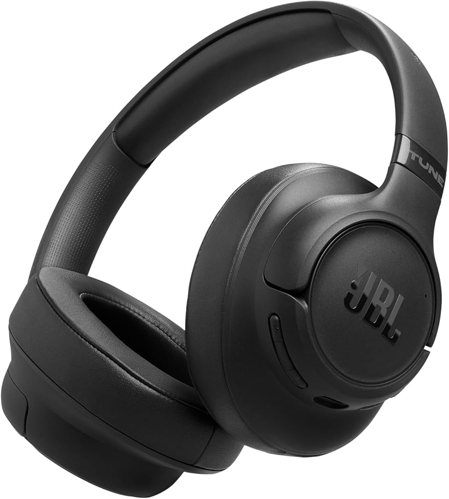 JBL Tune 770NC Schwarz, Kabelloser Over-Ear-Kopfhörer mit adaptivem Noise-Cancelling, inkl. OVP | Zustand: Neu