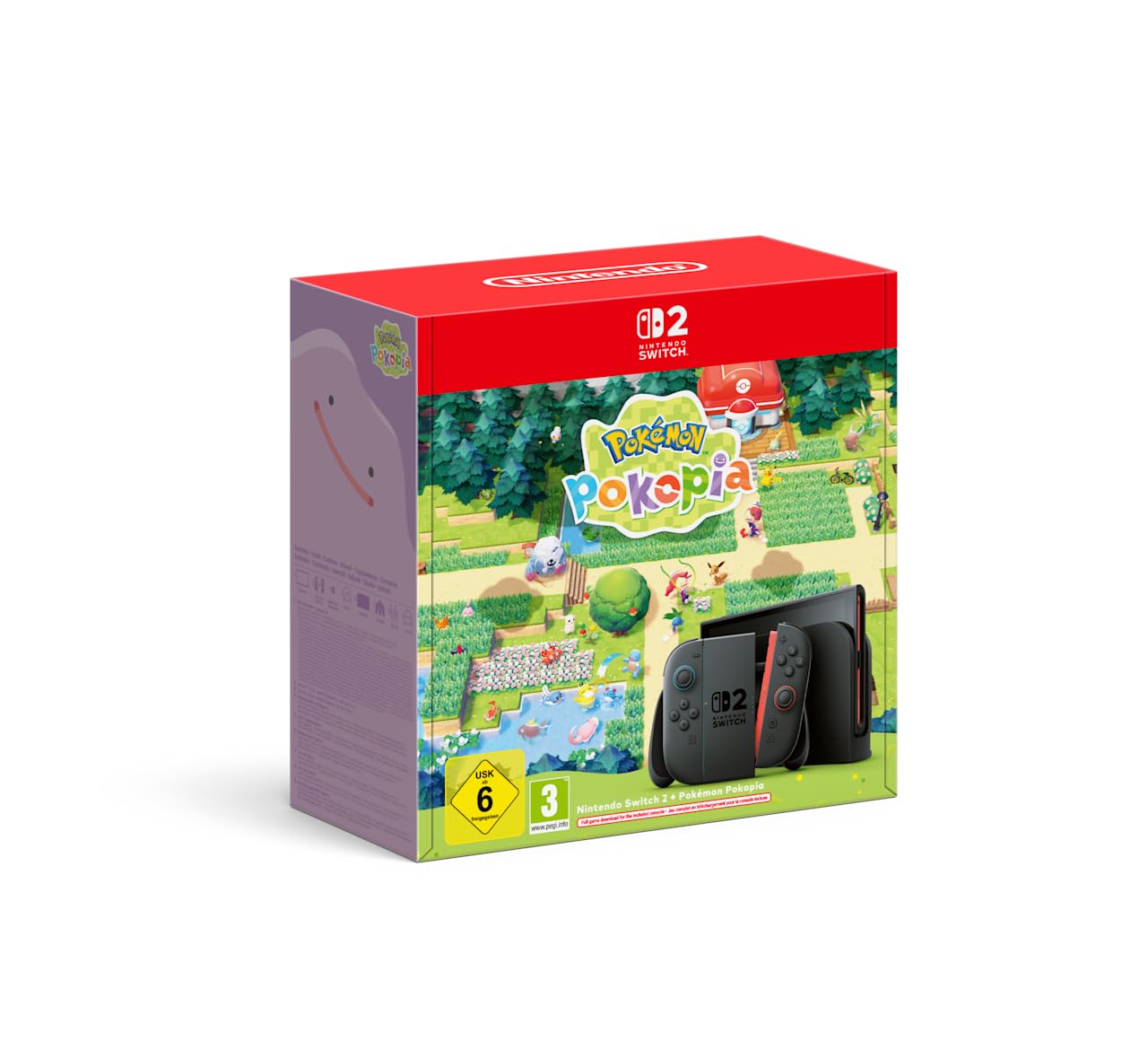 Nintendo Switch 2 Pokémon Pokopia Bundle, Konsole inkl. Spiel Pokémon Pokopia, Farbe Schwarz, Originalverpackung (OVP) | Zustand: Neu | Farbe: schwarz – Bild 2