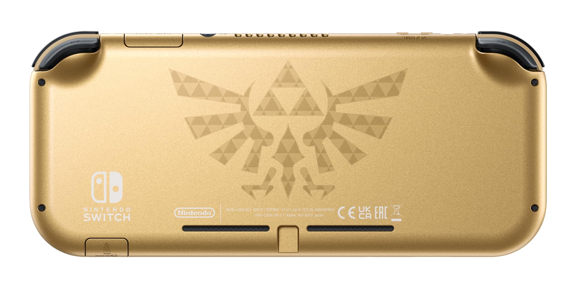 Nintendo Switch Lite Hyrule Edition Gold, Special Edition im Zelda-Design, inkl. 12 Monate Nintendo Switch Online + Erweiterungspaket, OVP | Zustand: Sehr Gut | Farbe: gold – Bild 3