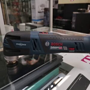 Bosch Professional GOP 12V-28, 12/2022, Akku-Multifunktionswerkzeug (Solo-Gerät), Starlock-Aufnahme, bürstenloser EC-Motor, blau | schwarz | Zustand: Neu