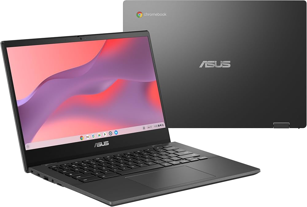 ASUS Chromebook CM14 (CM1402CM2A) Gravity Grey, 4 GB RAM, 128 GB Speicher, inkl. Ladegerät, Akku 100% Kapazität | Zustand: Wie Neu – Bild 2