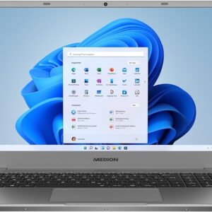 Medion Akoya E16402, i5-1135G7, Silber, 16,1 Zoll FHD Display, 8 GB RAM, 512 GB SSD, Windows 11 Home, inkl. Ladegerät | Zustand: Gut