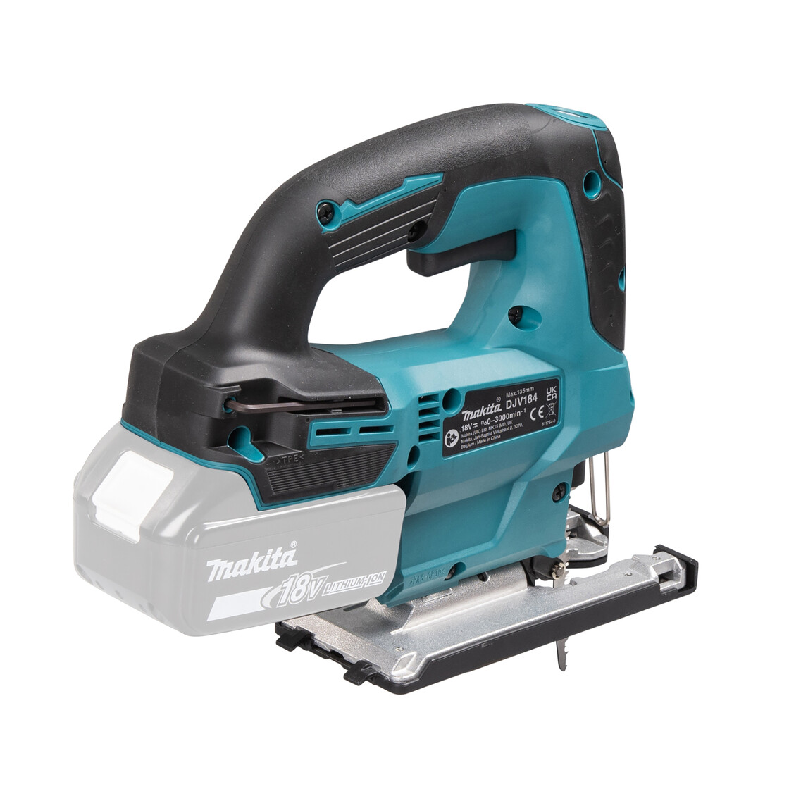 Makita DJV184 Akku-Stichsäge, 18V LXT Brushless-Motor, BügeLadegerätriff, 0-3.000 Hub | min, werkzeugloser Sägeblattwechsel | Zustand: Neu