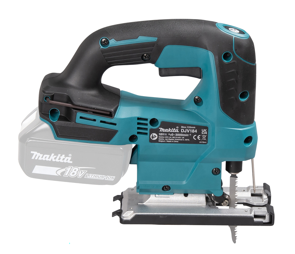 Makita DJV184 Akku-Stichsäge, 18V LXT Brushless-Motor, BügeLadegerätriff, 0-3.000 Hub | min, werkzeugloser Sägeblattwechsel | Zustand: Neu – Bild 2