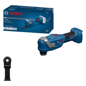 Bosch Professional PRO GOP 18V-30 Solo, Akku-Multifunktionswerkzeug, bürstenloser Motor, StarlockPlus-Aufnahme, inkl. Tauchsägeblatt | Zustand: Neu