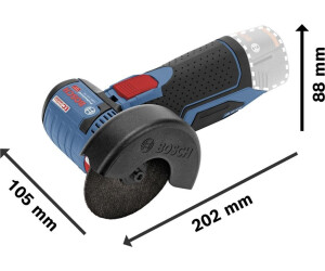 Bosch Professional GWS 12V-76, Kompakter Akku-Winkelschleifer mit bürstenlosem Motor, 76 mm Scheibendurchmesser, 12V-Klasse. | Zustand: Wie Neu – Bild 2