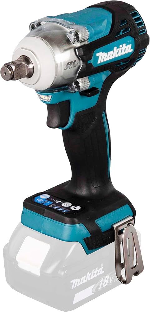 Makita DTW300Z Akku-Schlagschrauber blau, Leistungsstarker 18V Akku-Schlagschrauber solo ohne Akku und Ladegerät, mit 1 | 2-Zoll-Außenvierkant-Aufnahme, bürstenlosem Motor und maximalem Anzugsdrehmoment von 330 Nm. | Zustand: Neu
