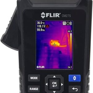 FLIR CM275, Wärmebild-Stromzange mit IGM-Technologie, True-RMS-Multimeter und kabelloser Datenübertragung. | Zustand: Gut